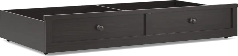 Kids Batter Up Charcoal Twin Storage Trundle