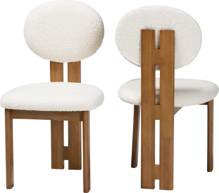 Friendfield Cream Dining Chair, Set of 2