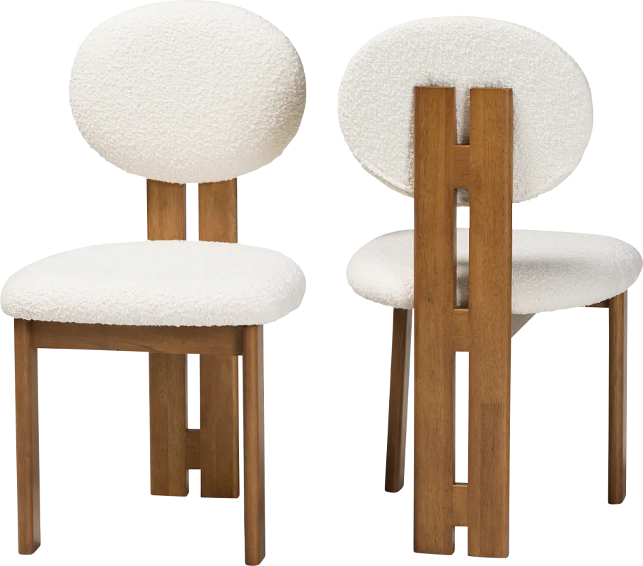 Friendfield Cream Dining Chair, Set of 2