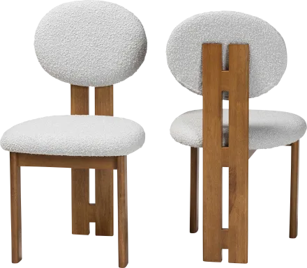 Friendfield Gray Dining Chair, Set of 2