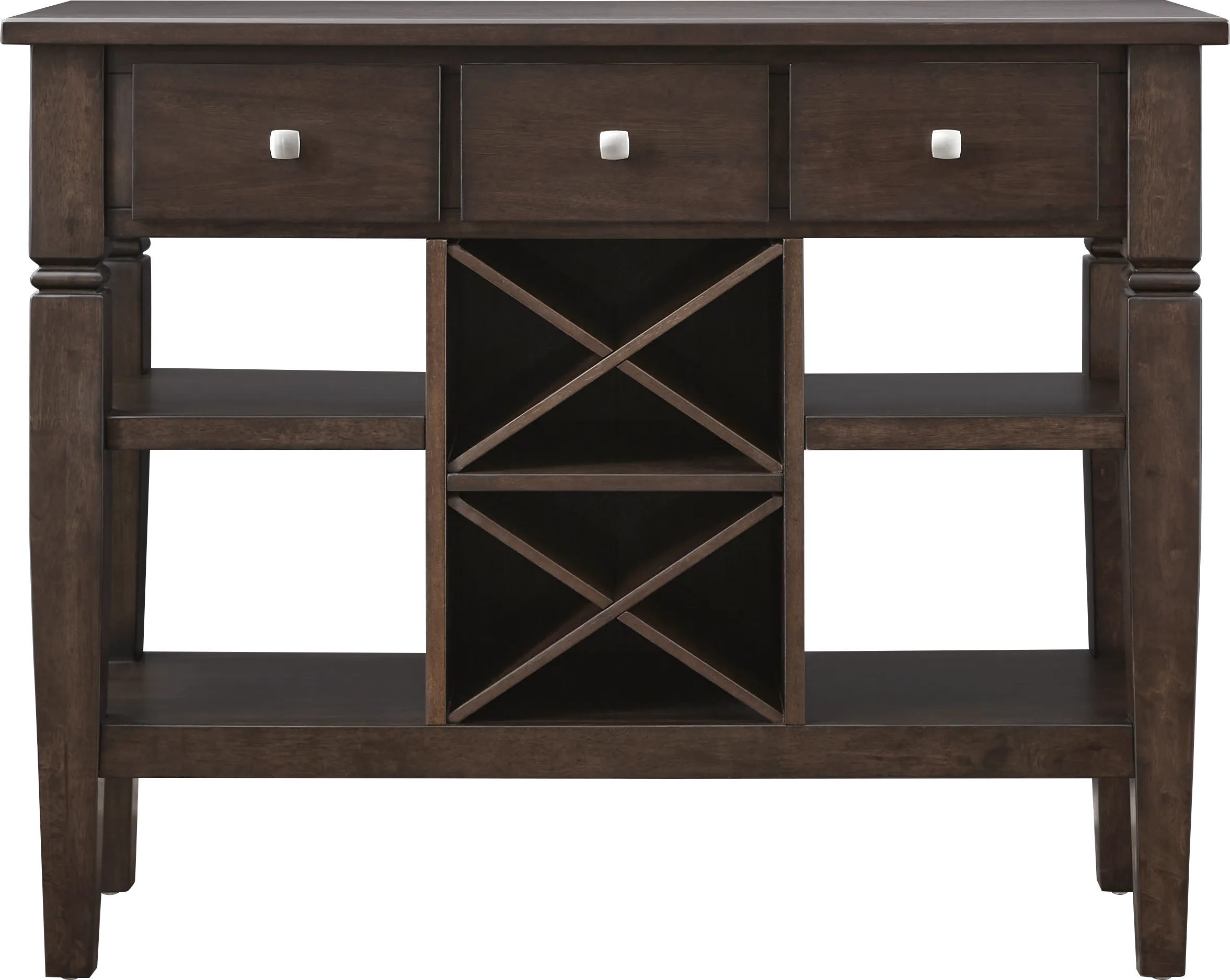 Winslow Brown Cherry Finish Sideboard - Thumbnail - Image 1