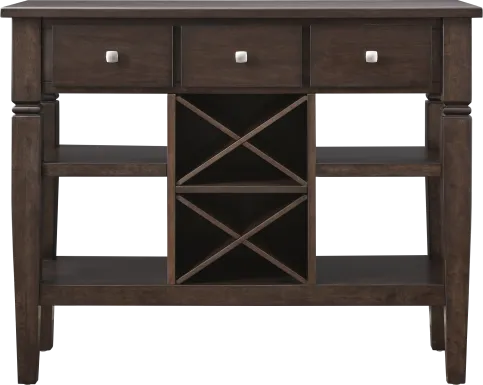 Winslow Brown Cherry Finish Sideboard