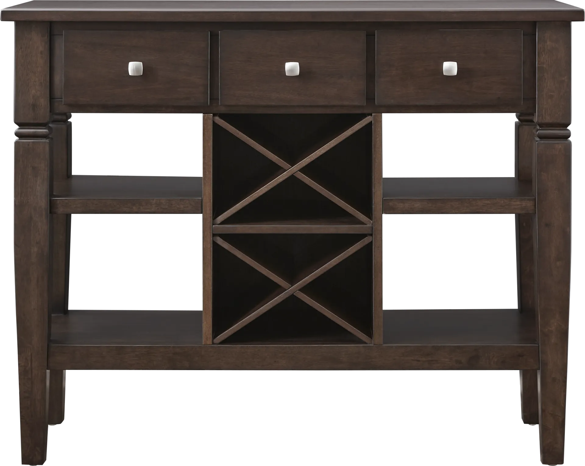 Winslow Brown Cherry Finish Sideboard - Image 1