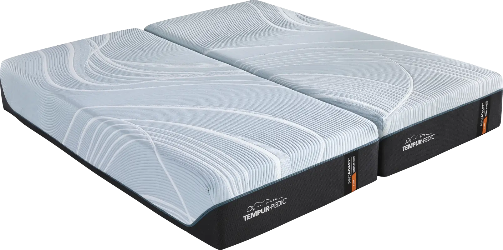 Tempur-Pedic ProAdapt Firm Split King Mattress Pair