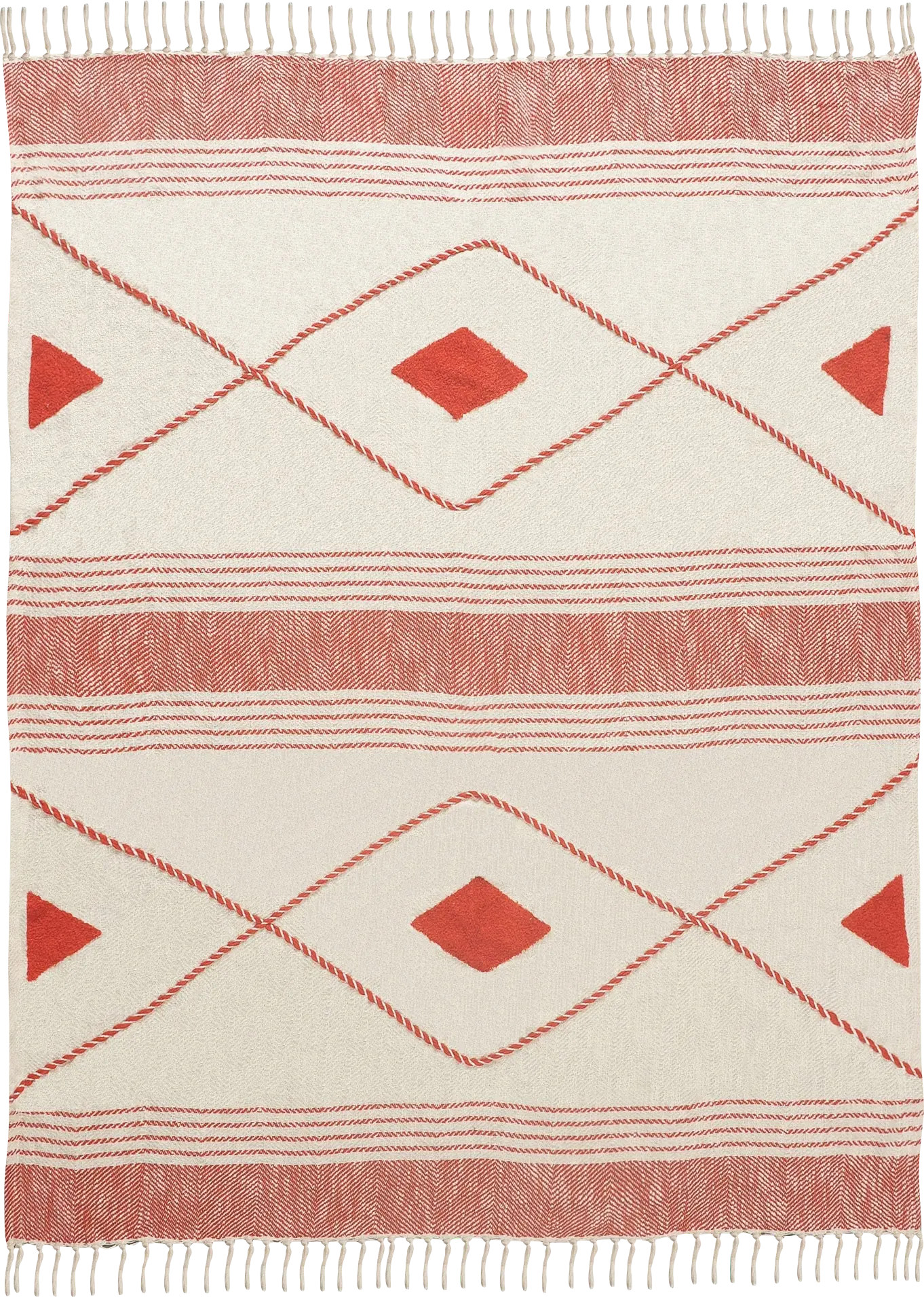 Allico Red Throw Blanket