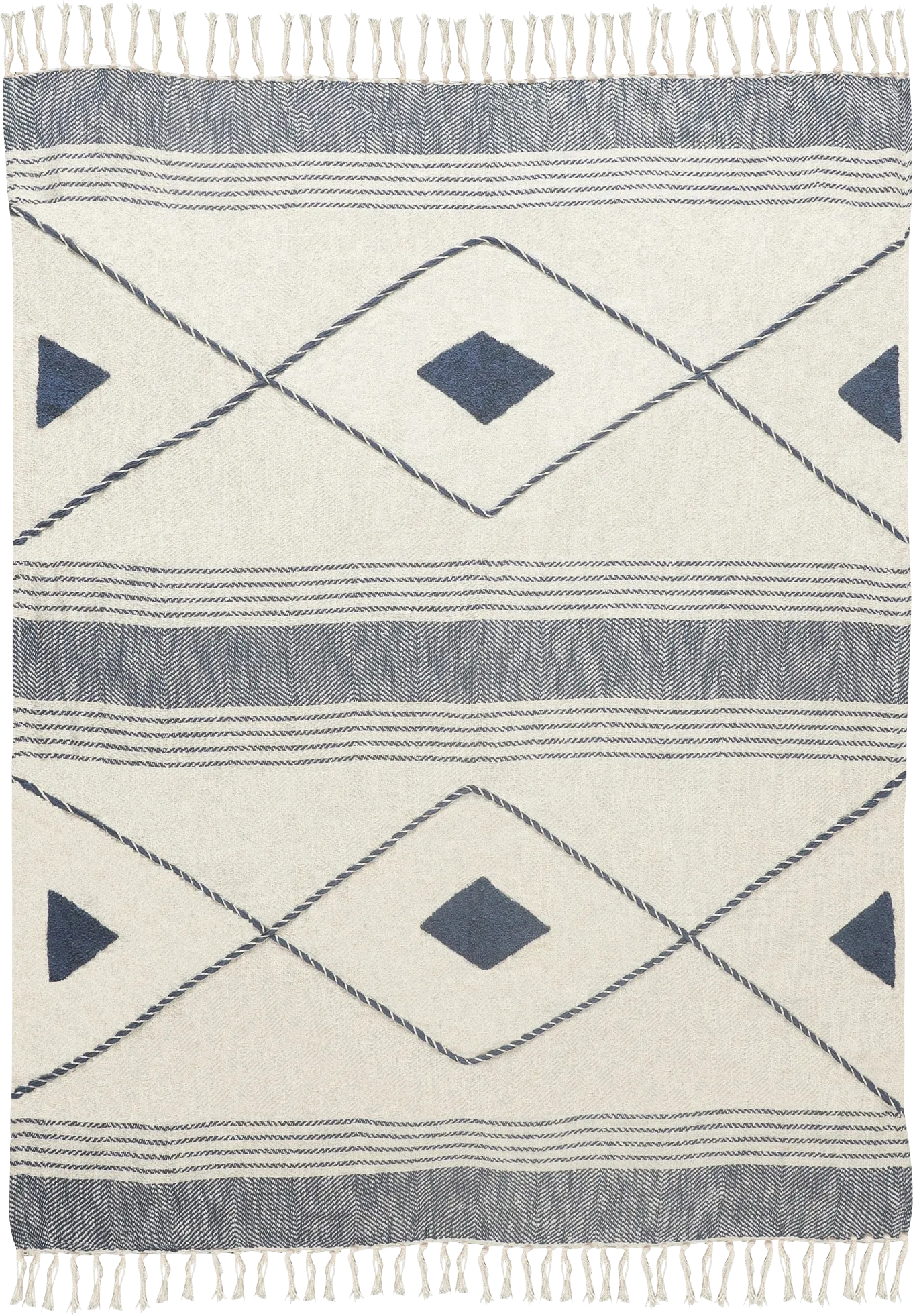 Allico Blue Throw Blanket - Image 1