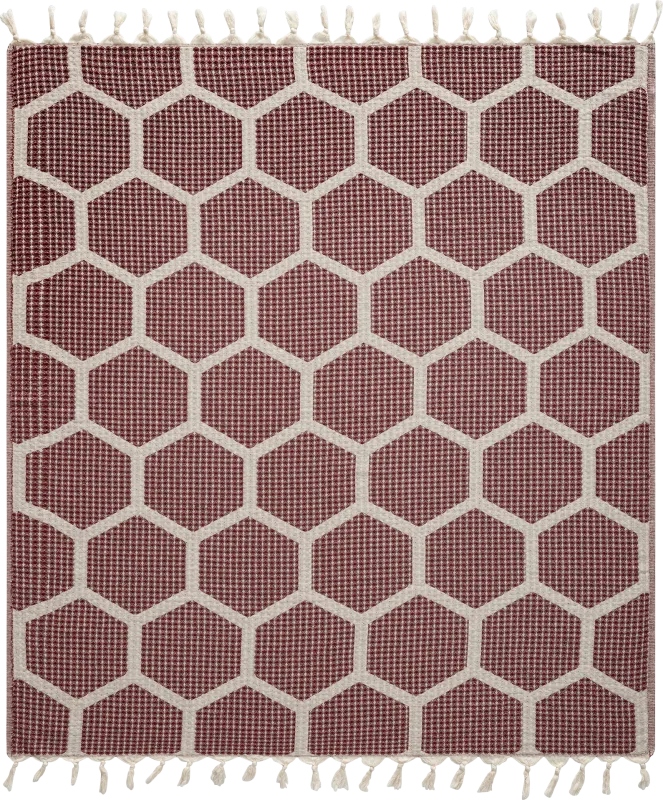Woodgaler Red Throw Blanket