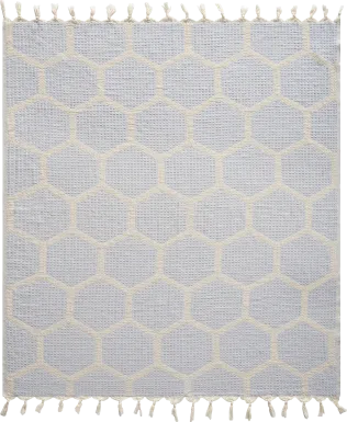 Woodgaler Lilac Throw Blanket