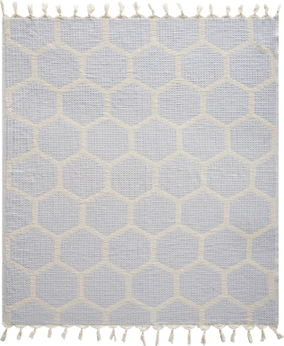 Woodgaler Lilac Throw Blanket