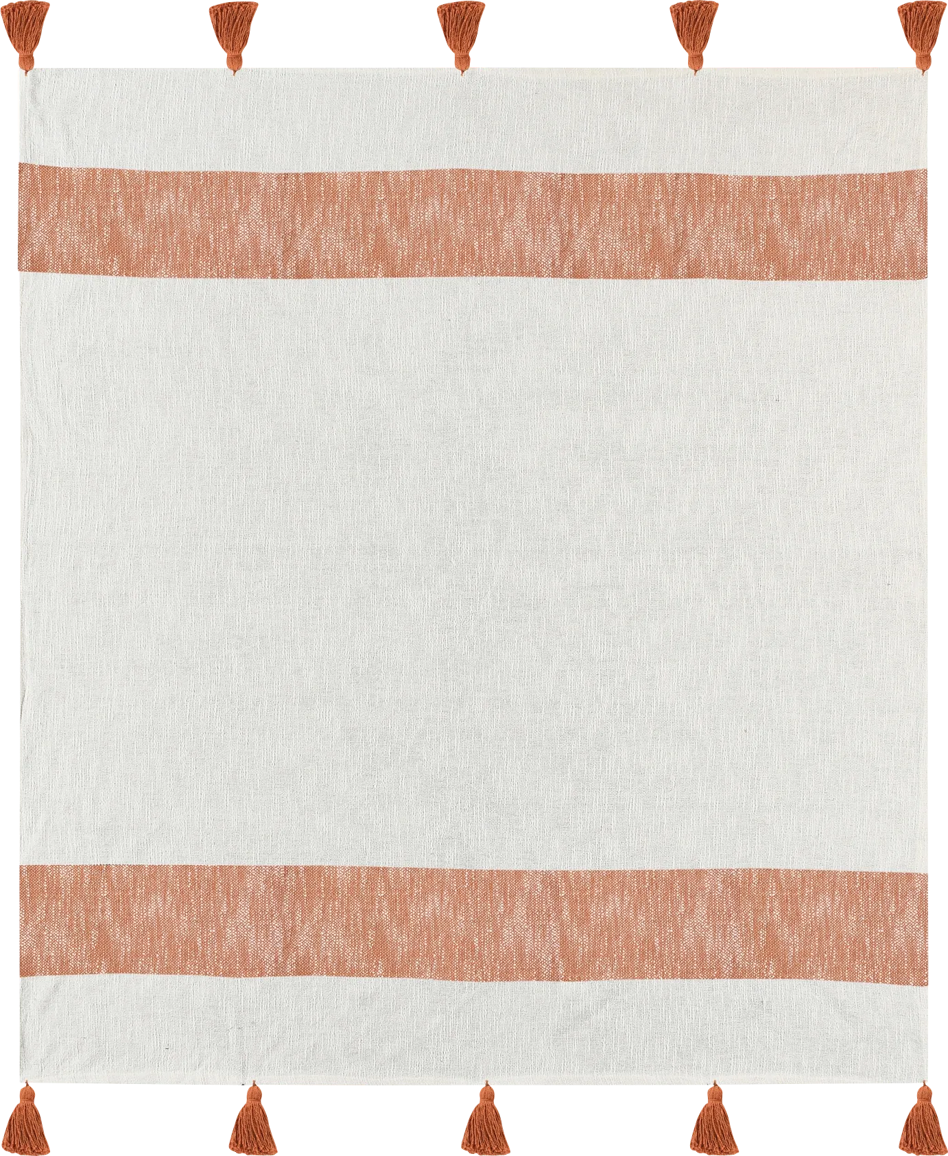 Wargol Orange Throw Blanket - Image 1