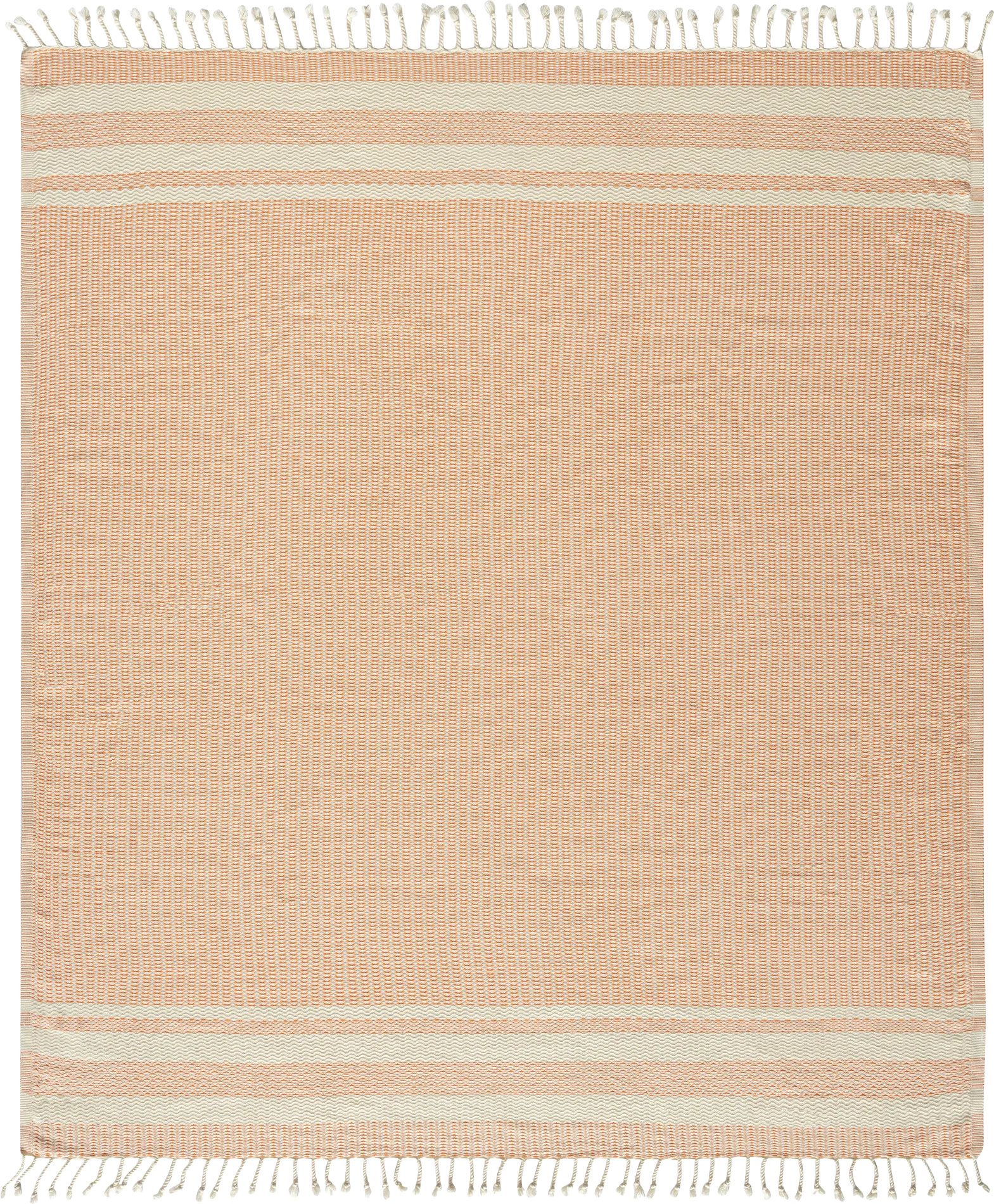Petalwell Orange Throw Blanket - Image 1