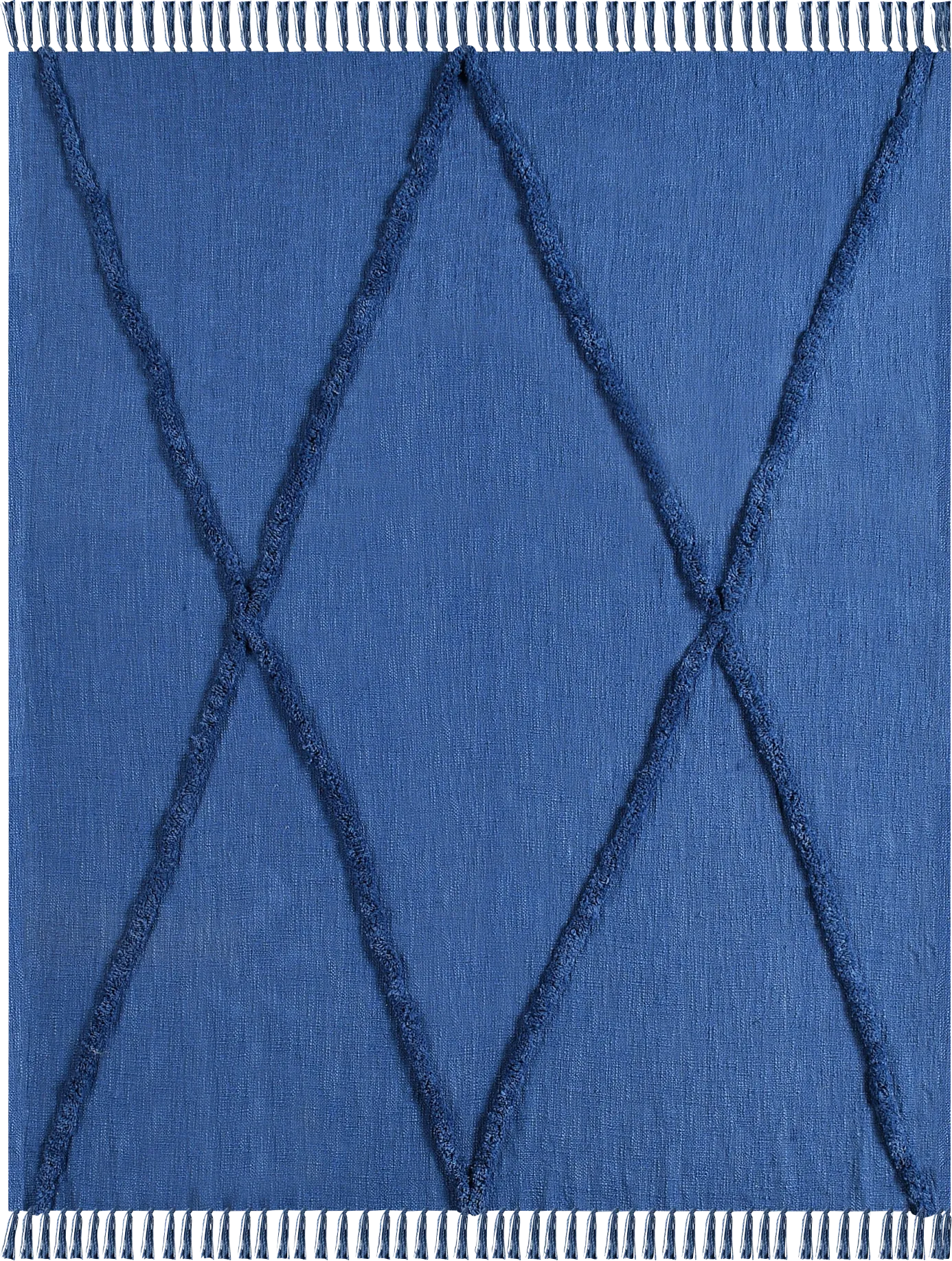 Peachwell Blue Throw Blanket - Image 1