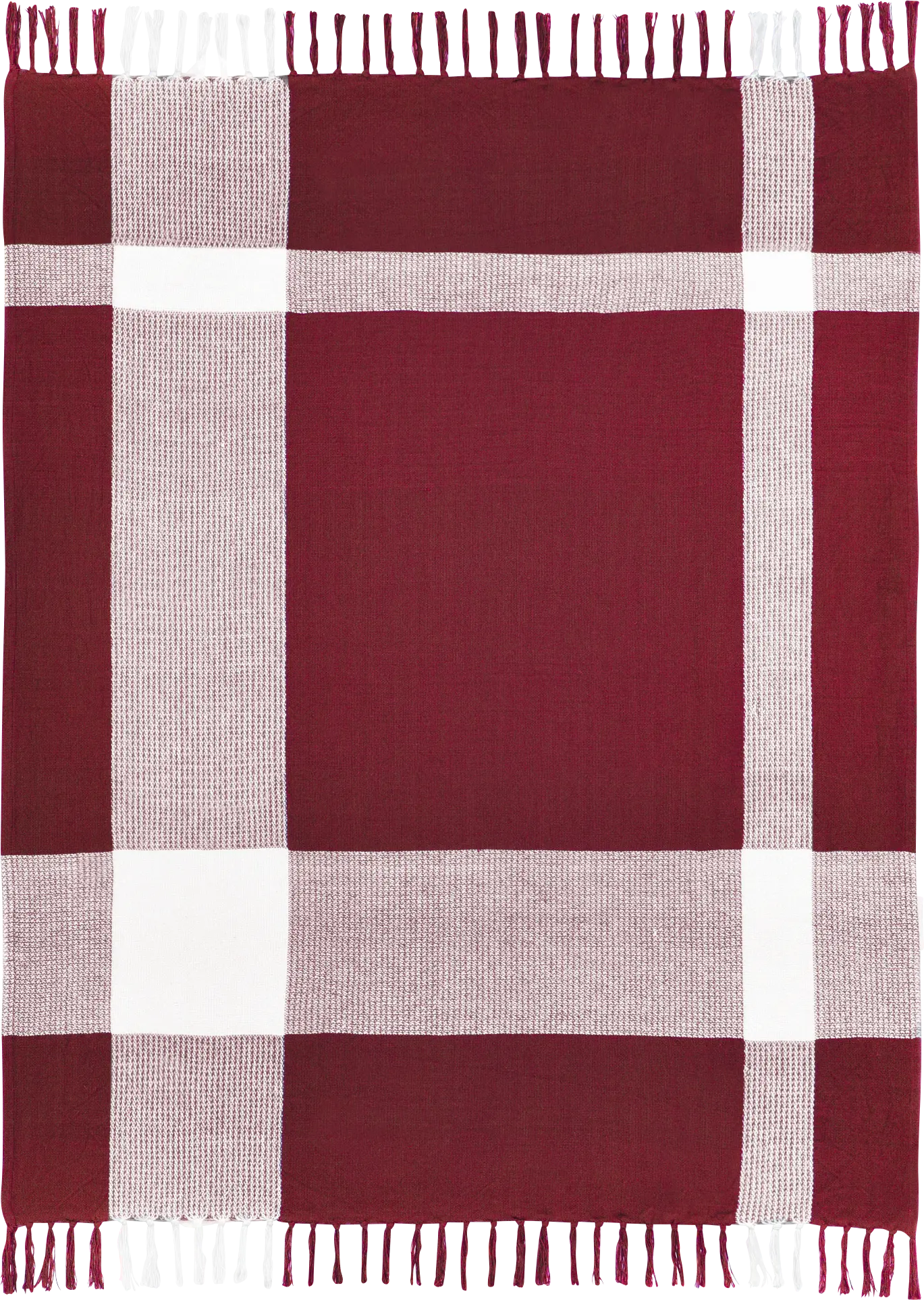 Novajoy Red Throw Blanket