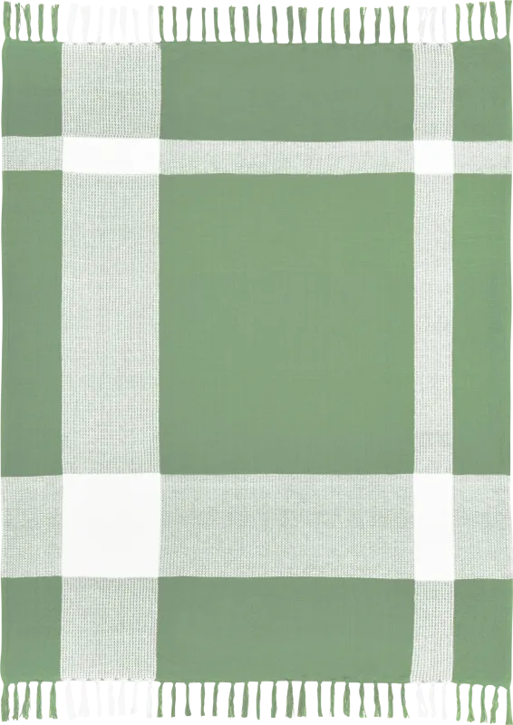 Novajoy Green Throw Blanket