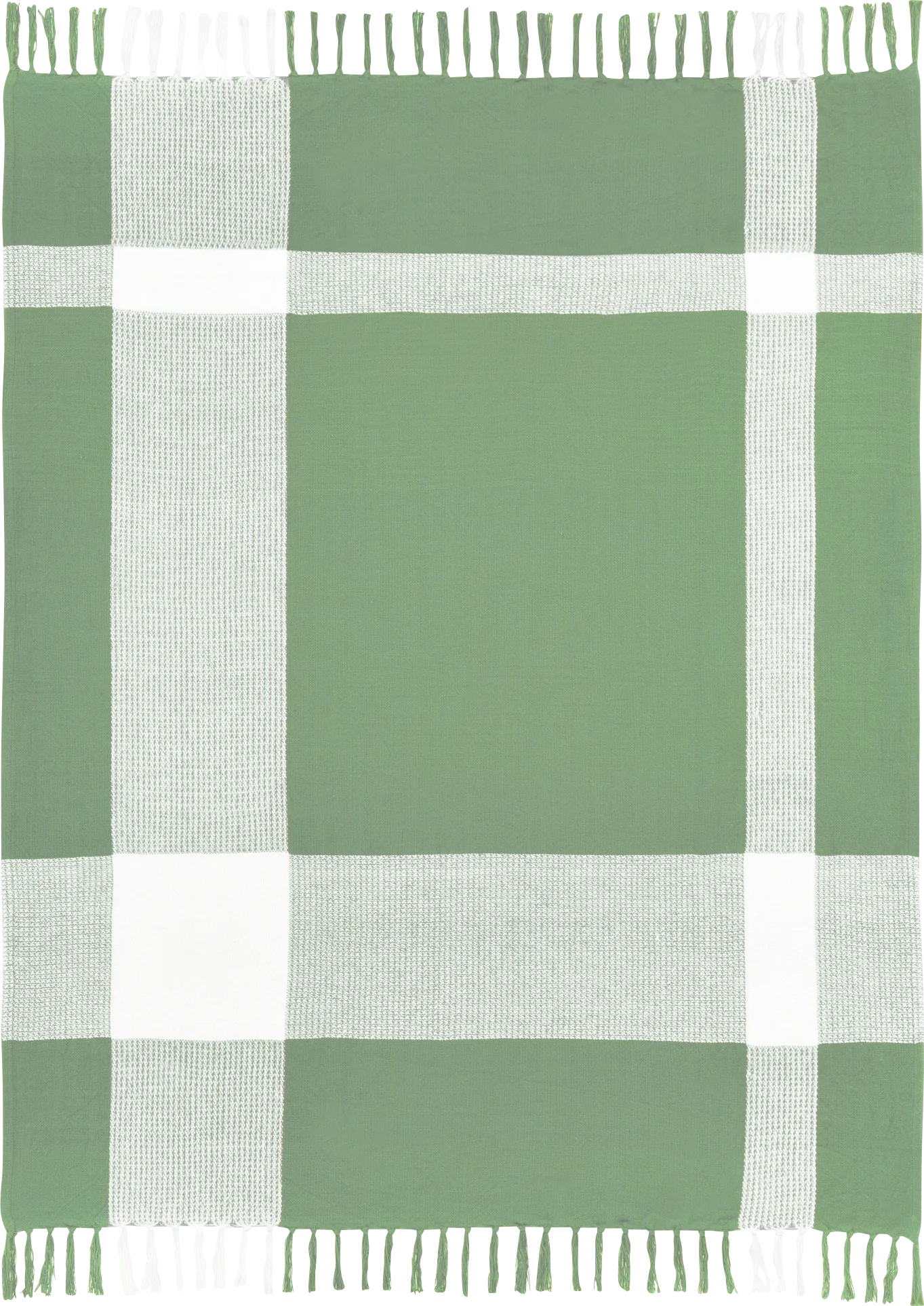 Novajoy Green Throw Blanket - Image 1