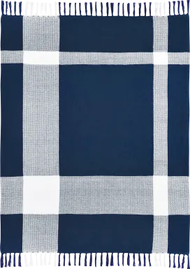 Novajoy Blue Throw Blanket