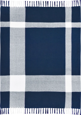 Novajoy Blue Throw Blanket