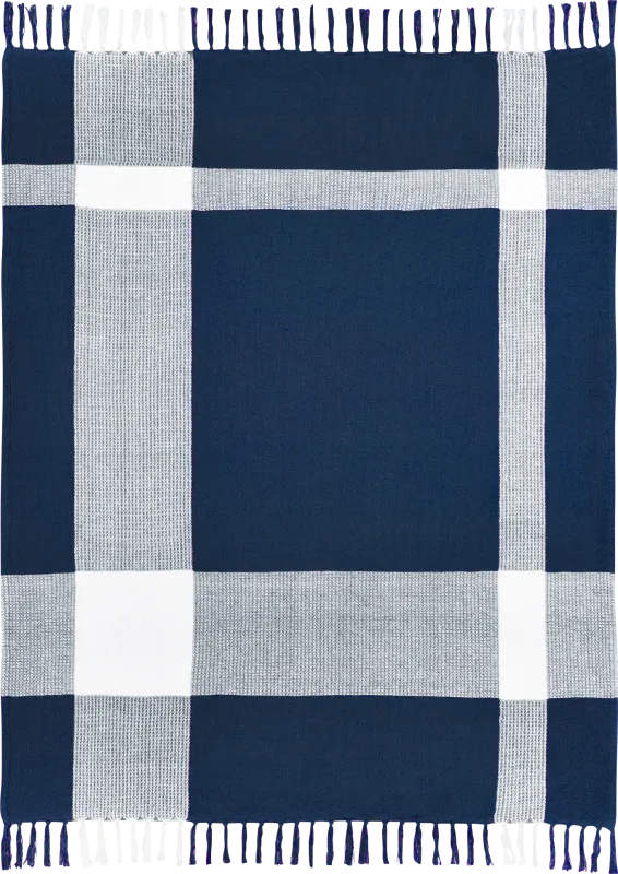 Novajoy Blue Throw Blanket