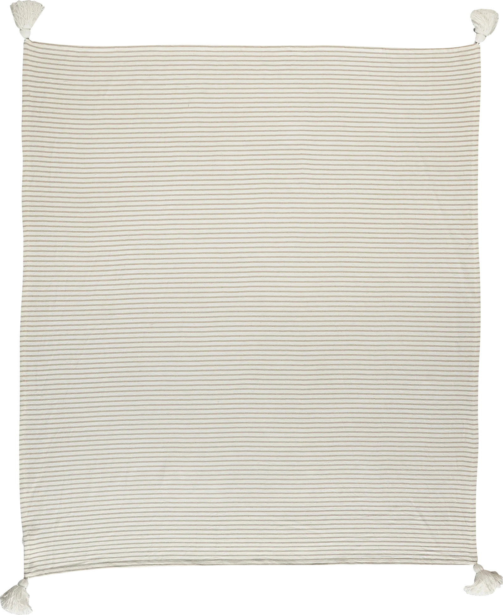 King Lane Brown Throw Blanket - Image 1