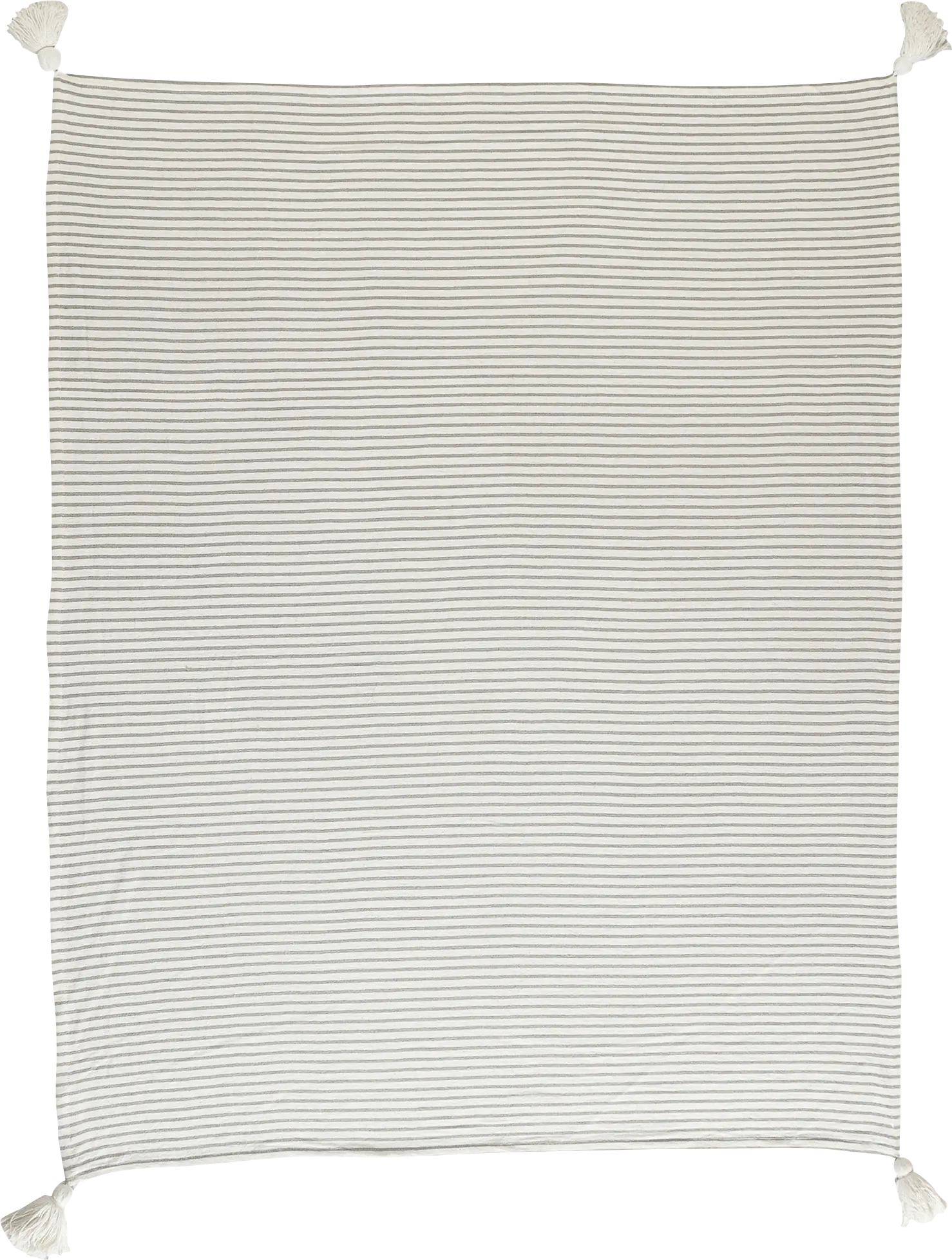 King Lane Gray Throw Blanket