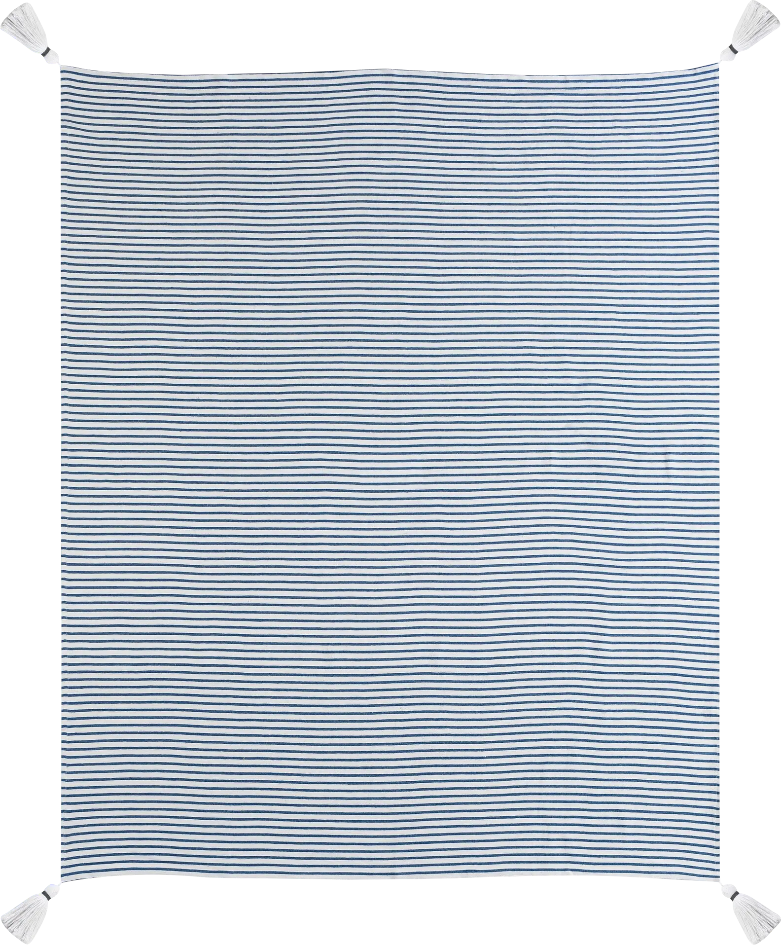 Silver Way Blue Throw Blanket