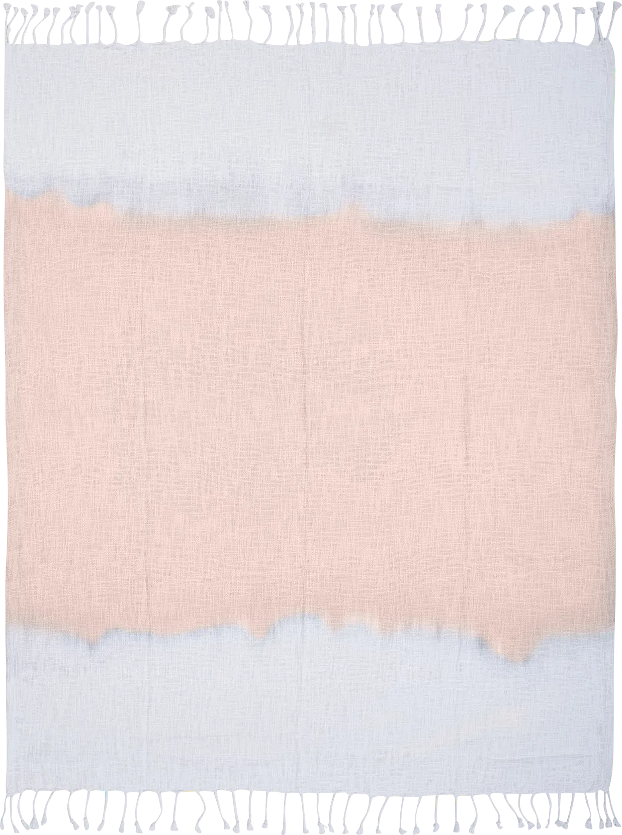 Leley Peach Throw Blanket - Image 1