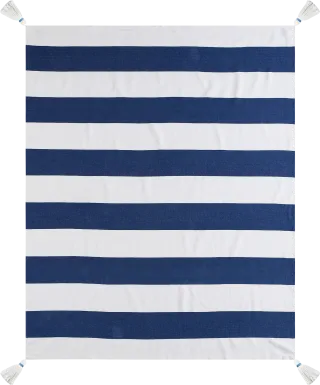 Nokodes Blue Throw Blanket