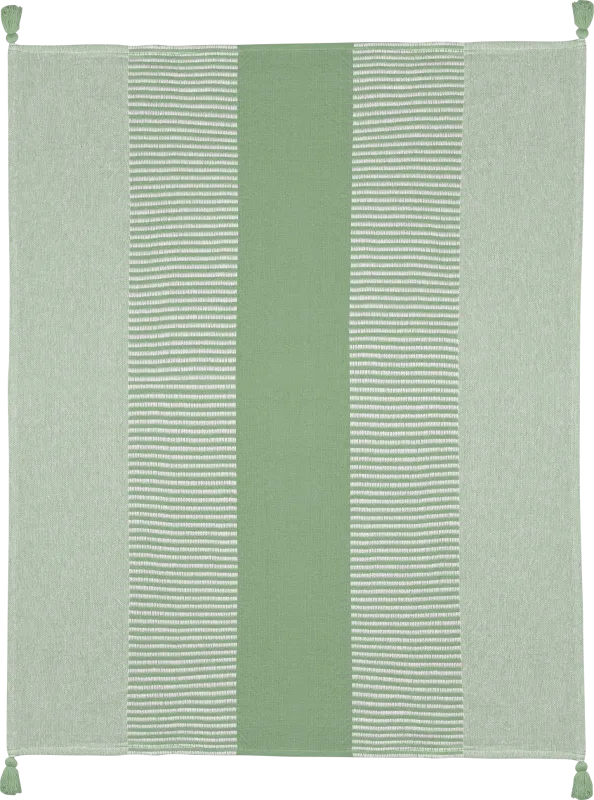 Ringdover Green Throw Blanket
