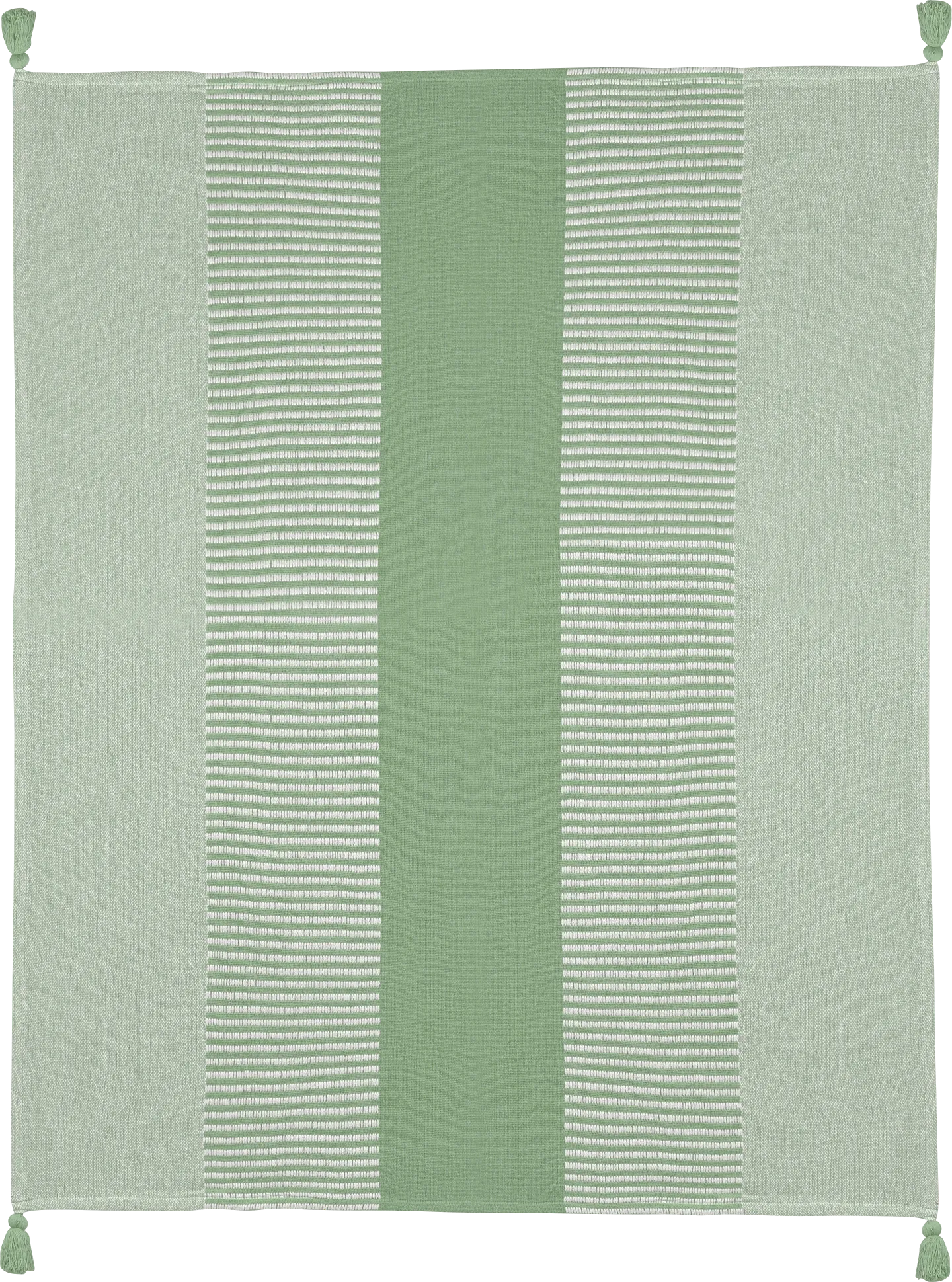 Ringdover Green Throw Blanket - Image 1