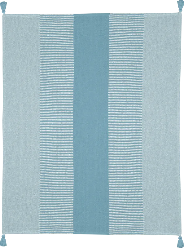Ringdover Blue Throw Blanket