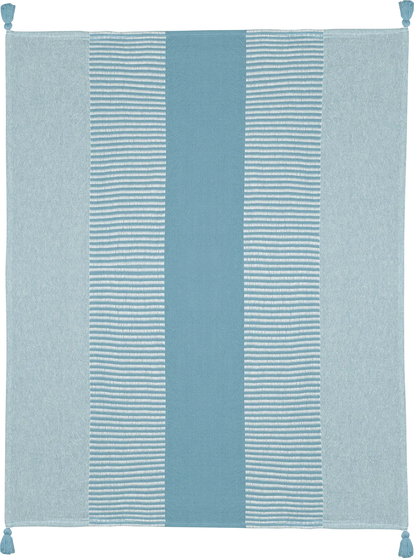 Ringdover Blue Throw Blanket - Image 1