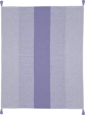 Ringdover Purple Throw Blanket