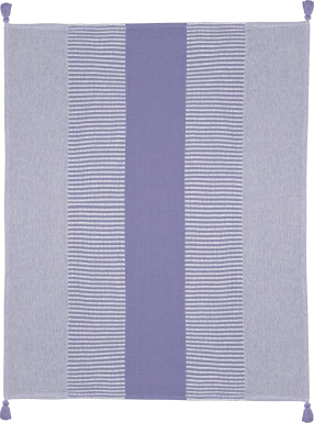 Ringdover Purple Throw Blanket