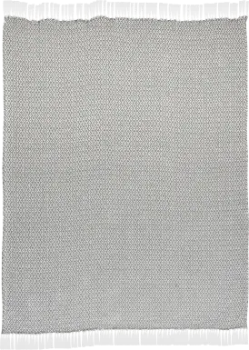 Allerbel Gray Throw Blanket