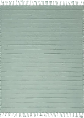 Eppond Green Throw Blanket