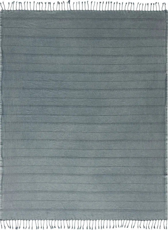 Eppond Gray Throw Blanket