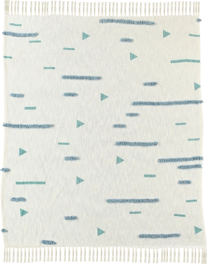 Windrane Cream Throw Blanket