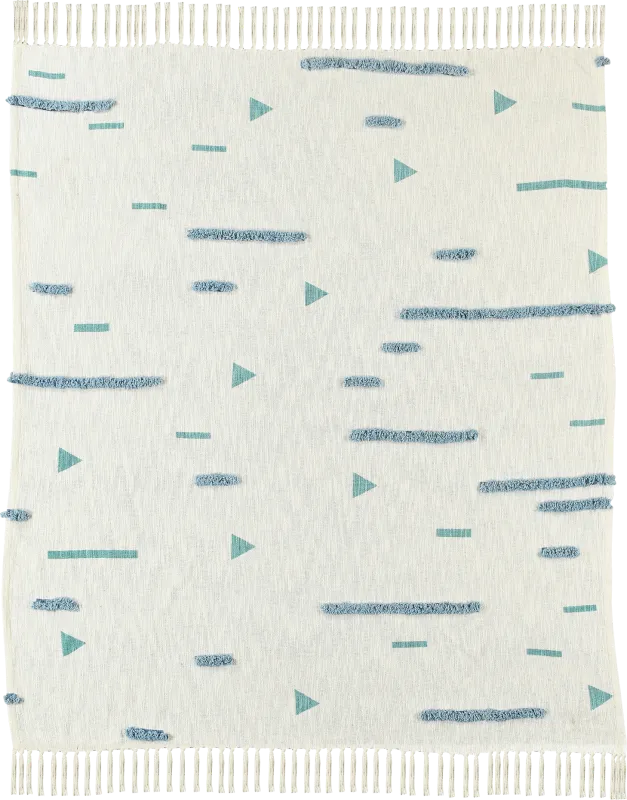 Windrane Cream Throw Blanket