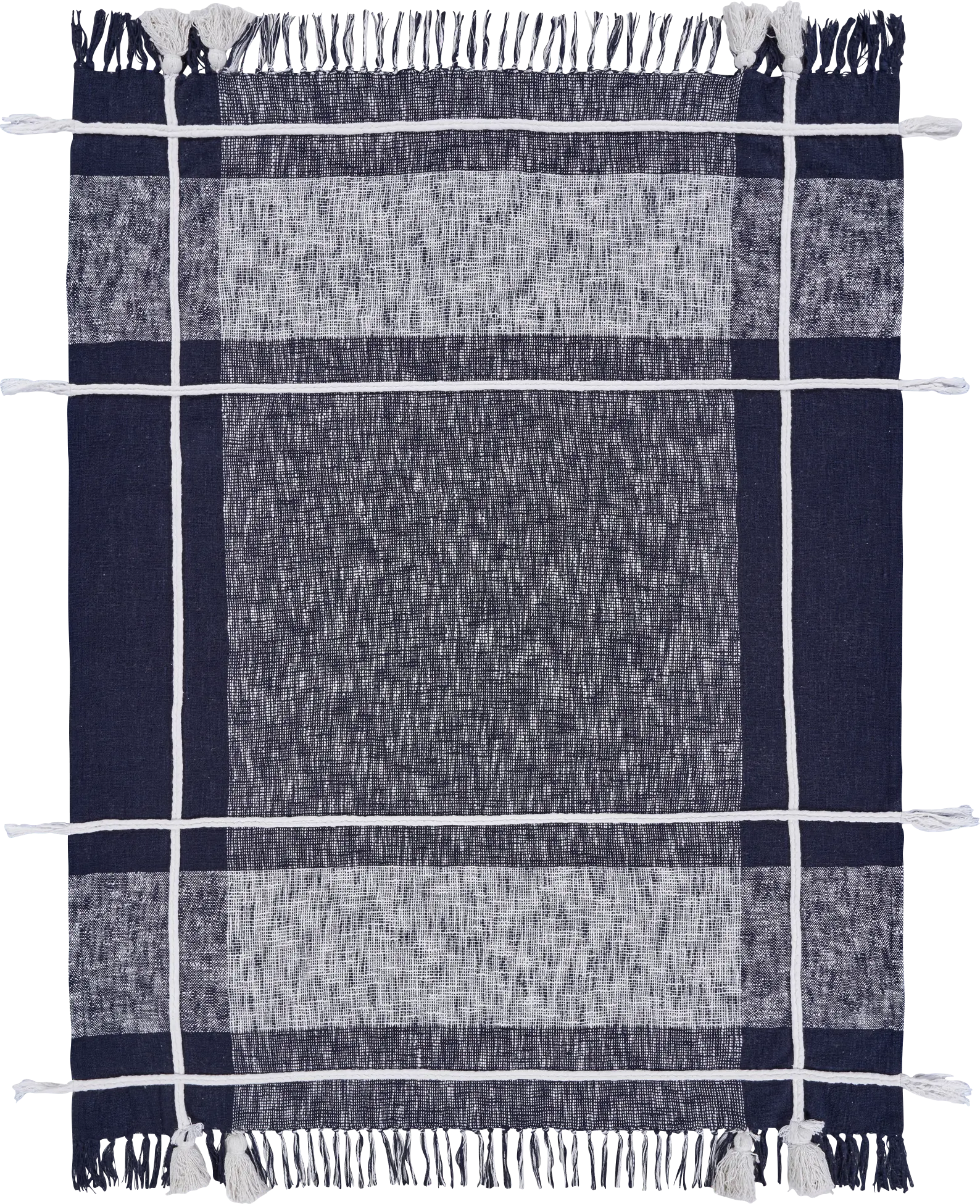 Mayrich Navy Throw Blanket
