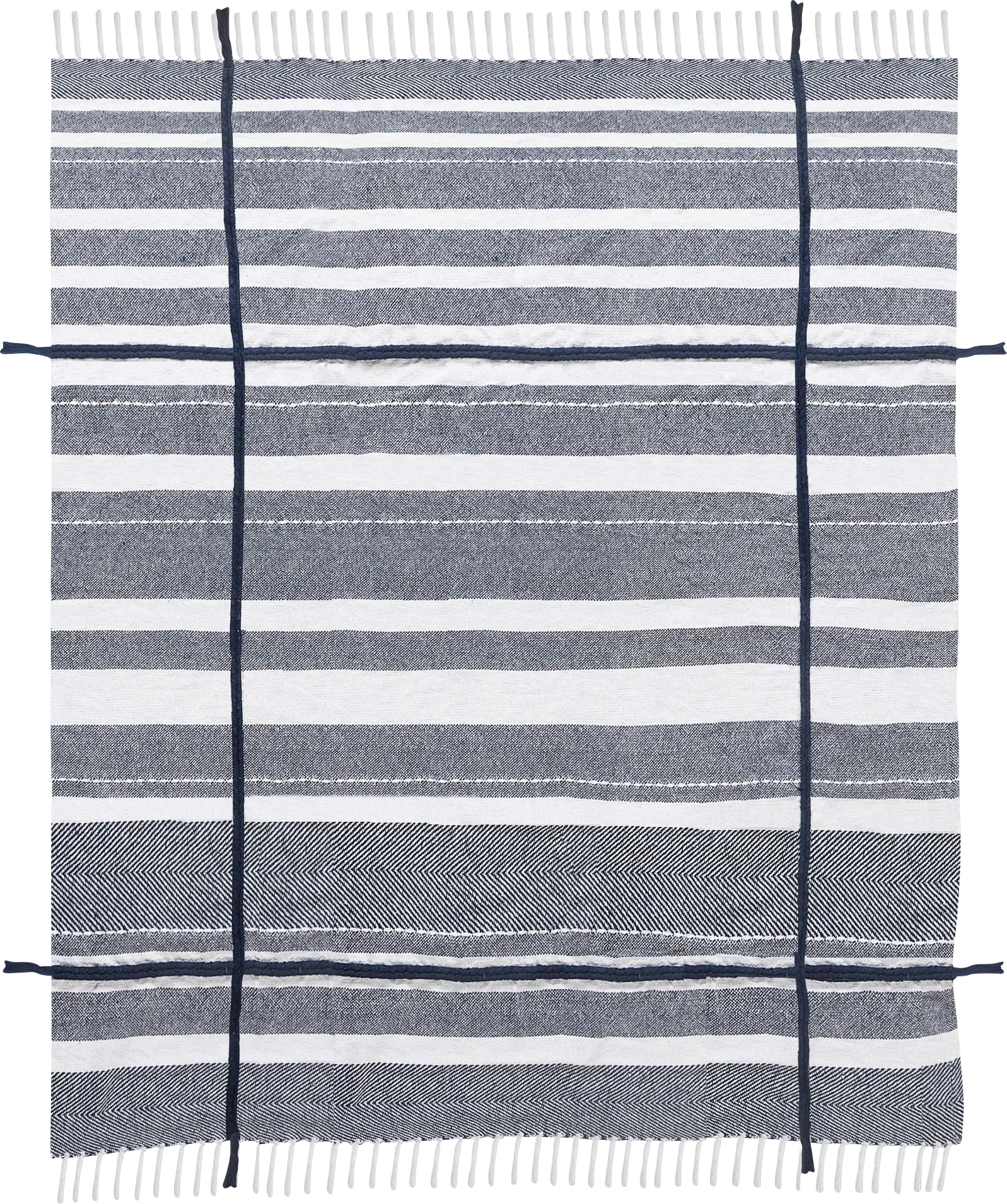 Sedgeswell Blue Throw Blanket - Image 1