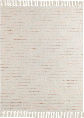 Torrent Peach Throw Blanket