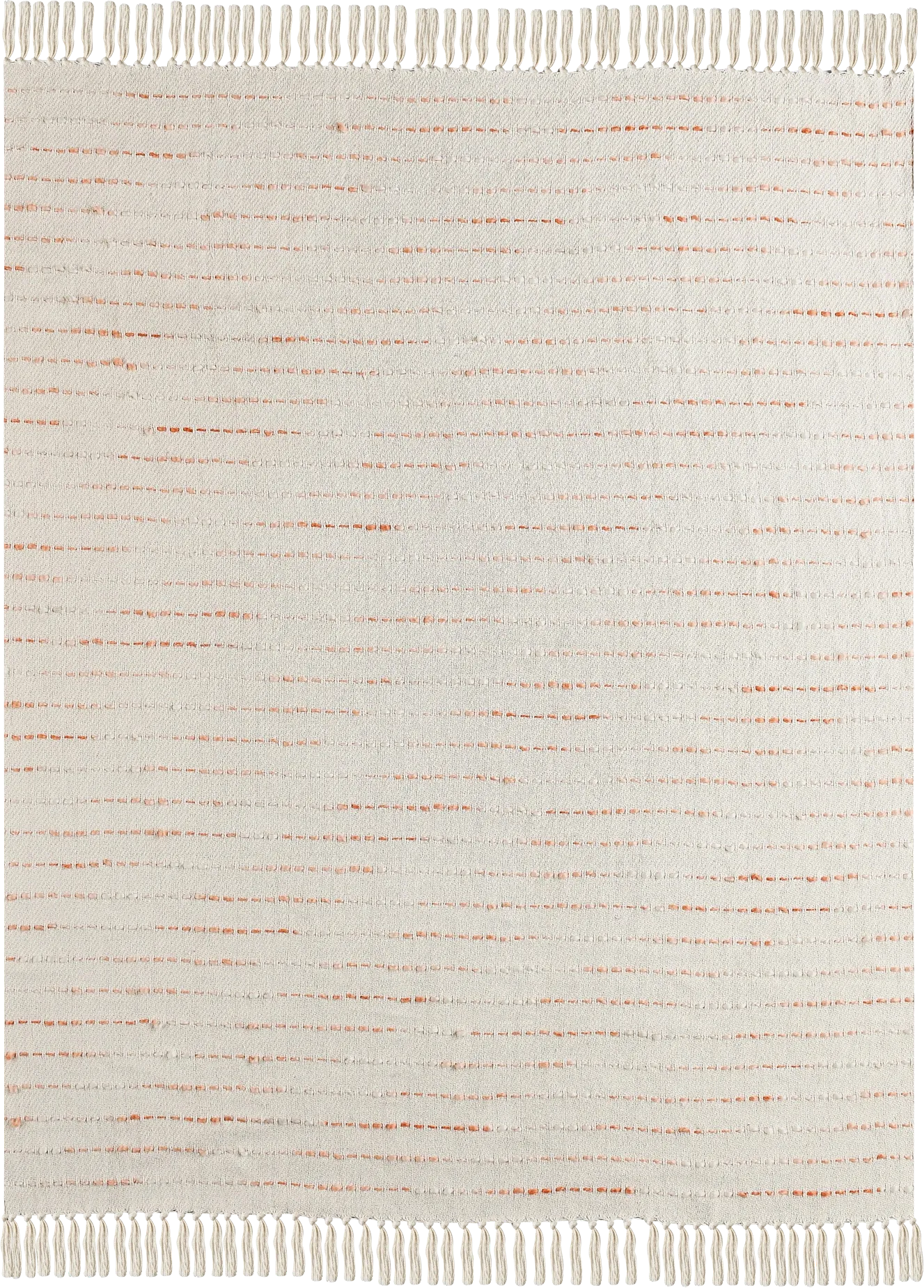 Torrent Peach Throw Blanket - Image 1