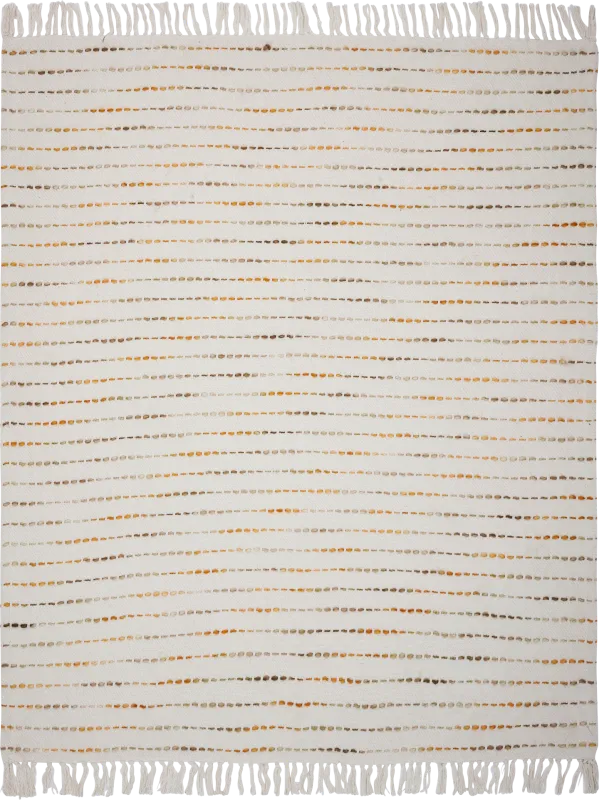 Torrent Yellow Throw Blanket
