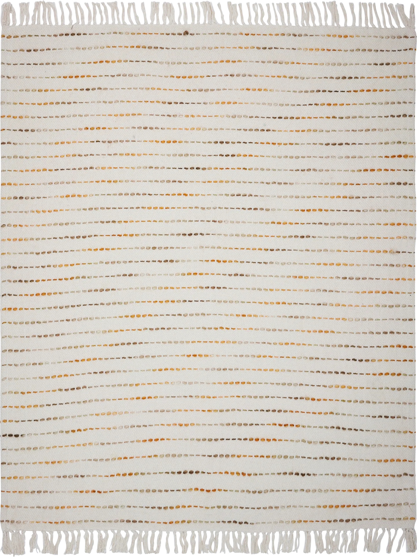 Torrent Yellow Throw Blanket - Image 1