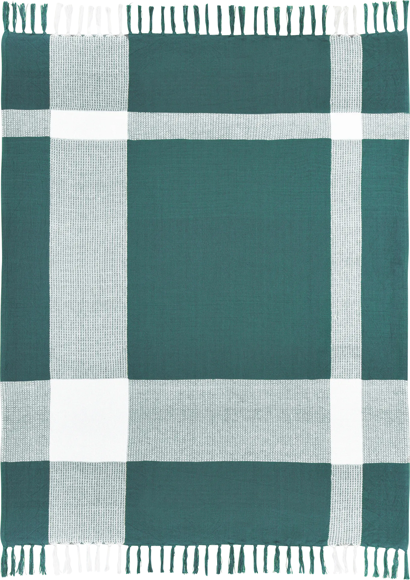 Novajoy Teal Throw Blanket - Image 1