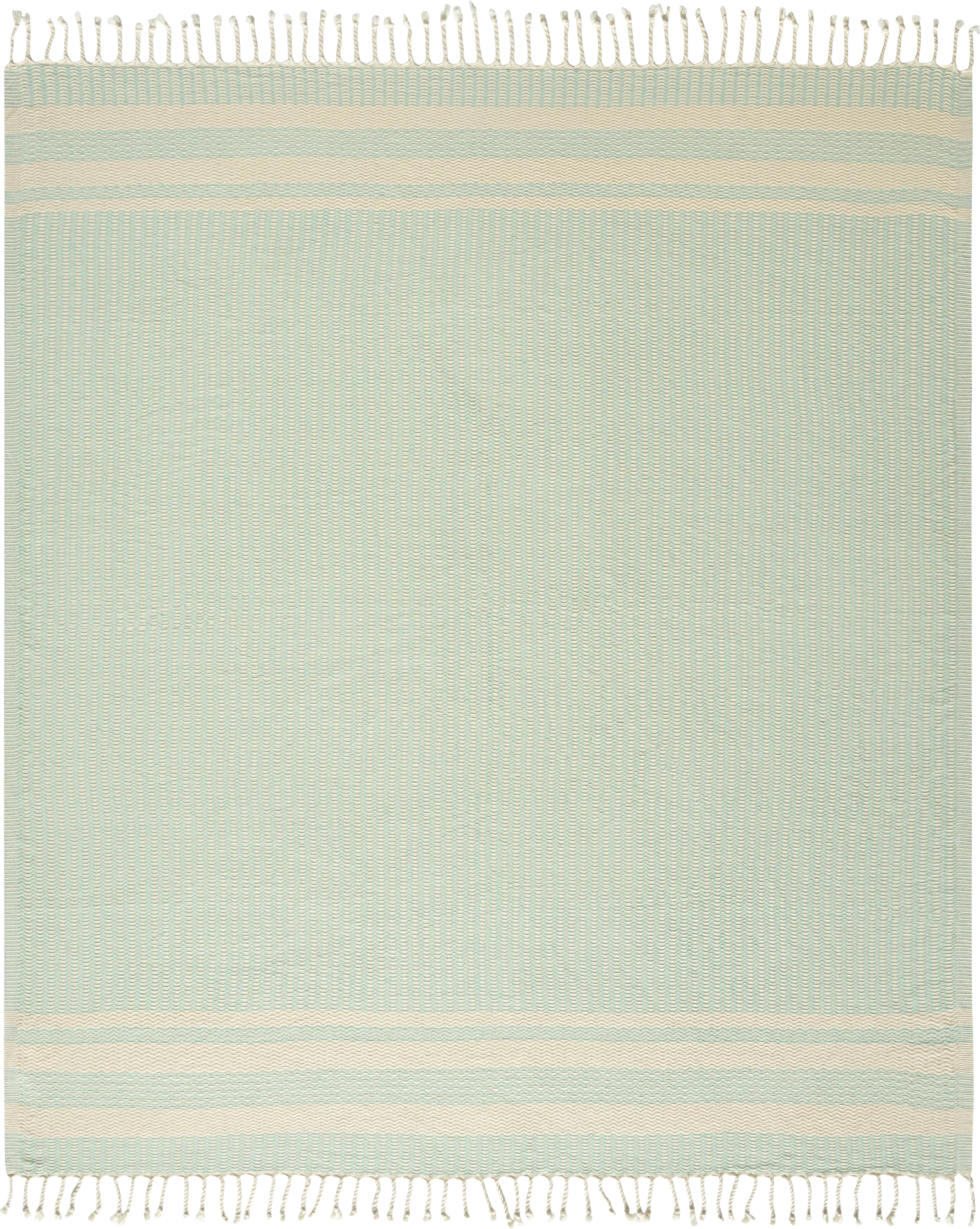 Petalwell Turquoise Throw Blanket - Thumbnail - Image 1