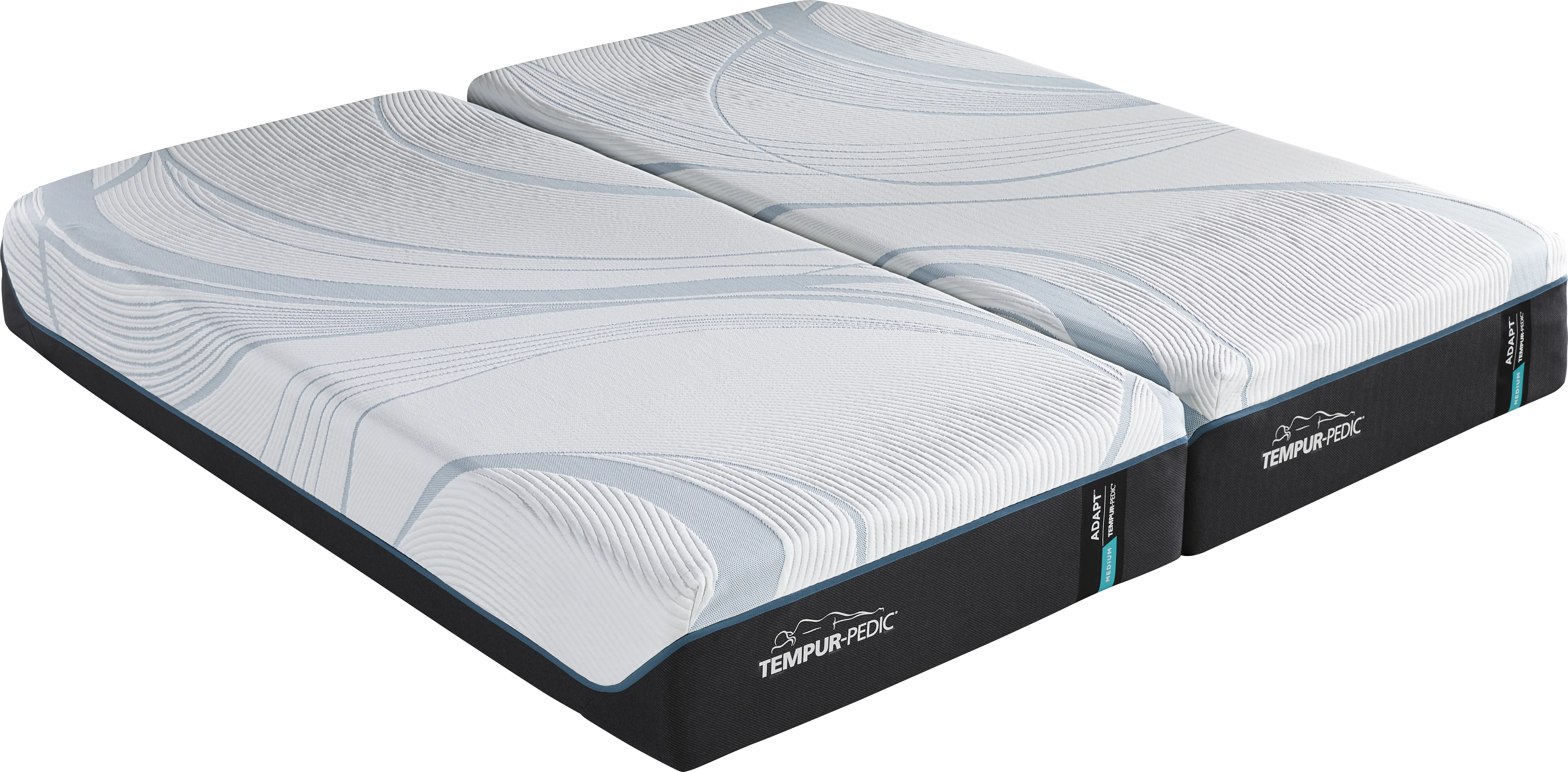 Tempur-Pedic Adapt Medium Split King Mattress Pair - Thumbnail - Image 1
