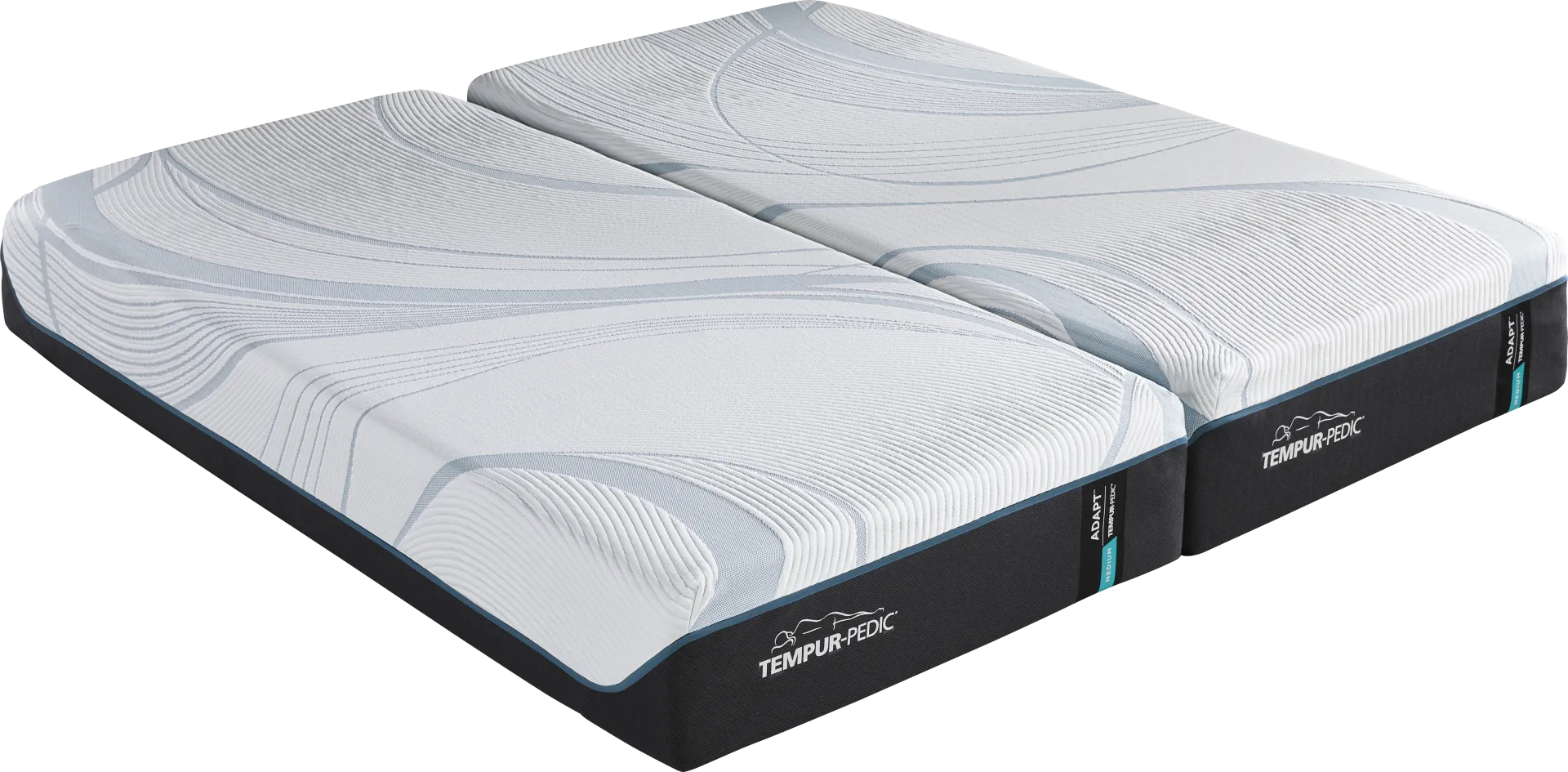Tempur-Pedic Adapt Medium Split King Mattress Pair - Image 1