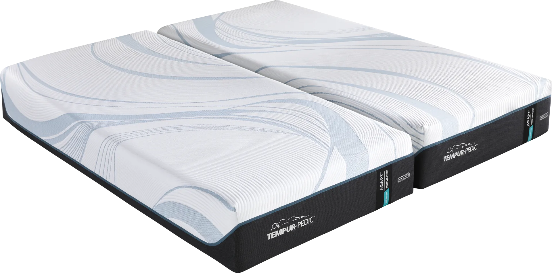 Tempur-Pedic Adapt Medium Hybrid Split King Mattress Pair - Image 1