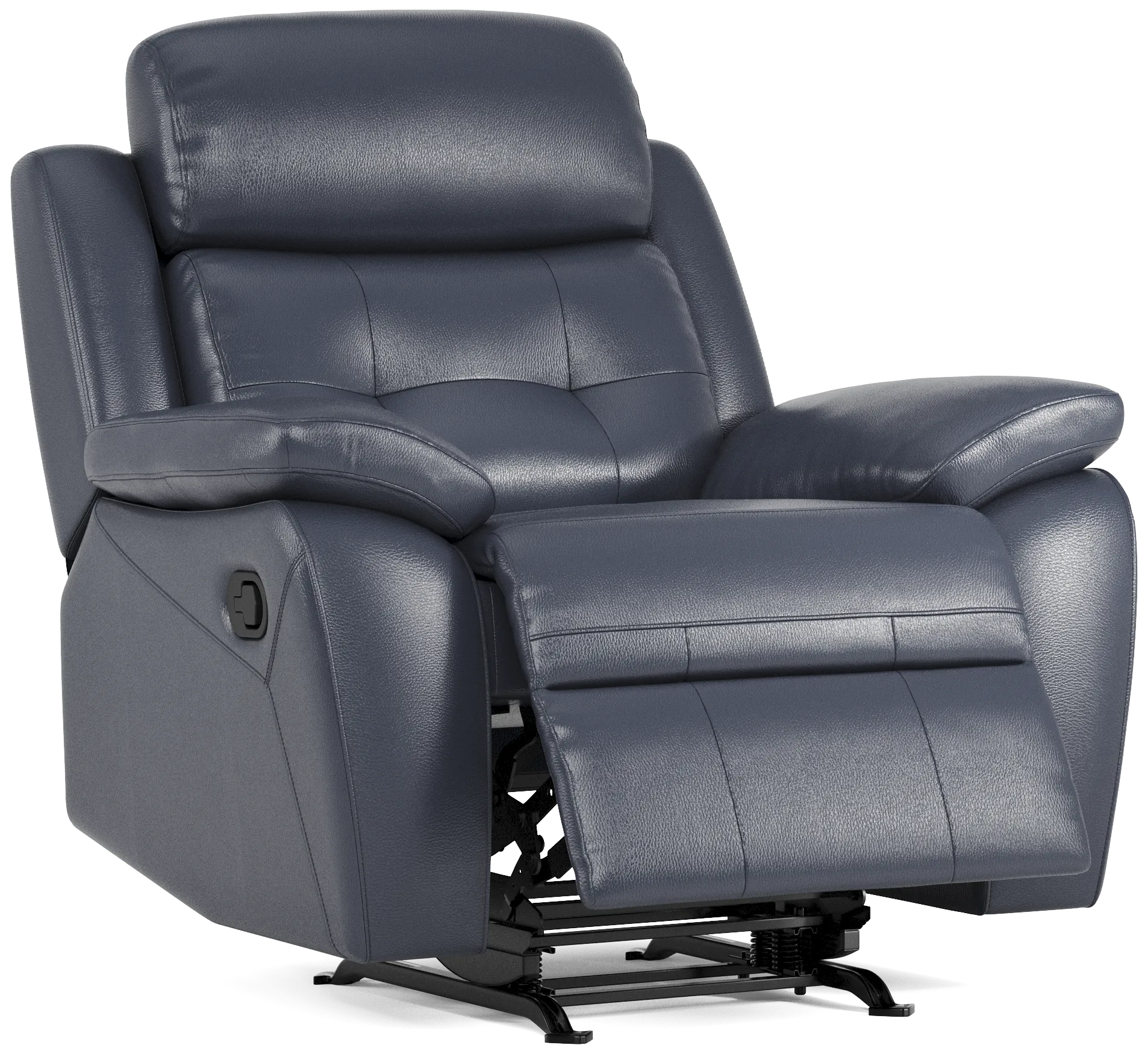 blue rocker recliner